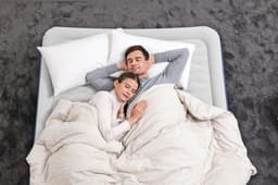 Matelas gonflables Lit gonflable 2 places 203 x 152 x 46 cm pompe électrique AlwayzAire Bestway 4