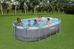 Piscine hors sol Piscine hors sol ovale Power Steel 488 x 305 x 107 cm avec accessoires Bestway 3