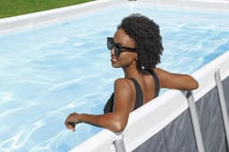 Piscine hors sol Piscine hors sol sans accessoire Power steel rectangle 549x274x122cm Bestway 5