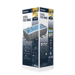 Piscine hors sol Piscine hors sol rectangulaire 488x244x122cm Steel Pro Max Bestway 6