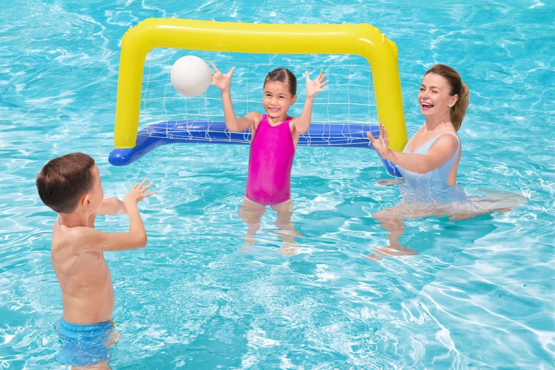 Jeux d'extérieur et trampoline But gonflable de water polo 137 x 66 x 72 cm Bestway 2