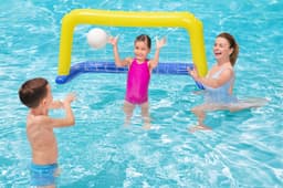 Jeux d'extérieur et trampoline But gonflable de water polo 137 x 66 x 72 cm Bestway 2