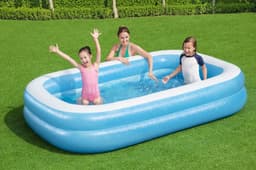 Piscine hors sol Piscine familiale gonflable translucide 2,62 m x 1,75 m x 51 cm Bestway 2