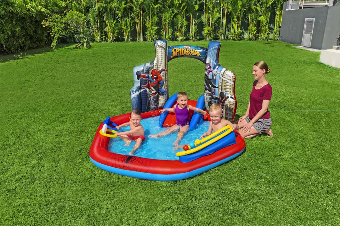 Jeux d'extérieur et trampoline Aire de jeux gonflable Spider-Man™ Bestway 2
