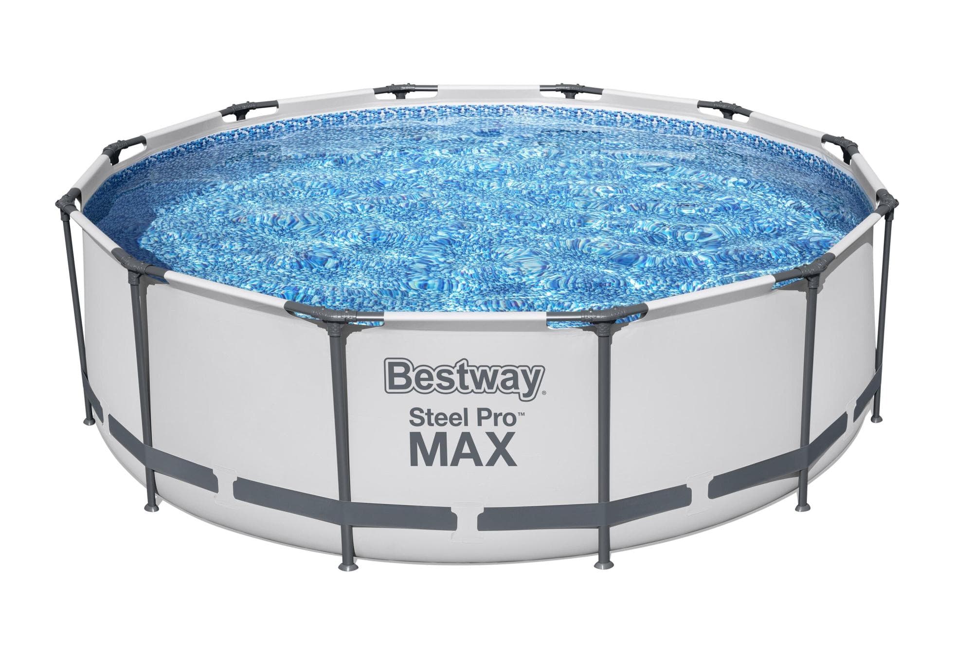 Piscine hors sol Piscine hors sol ronde 366x100 cm Steel Pro Max sans accessoire Bestway 1
