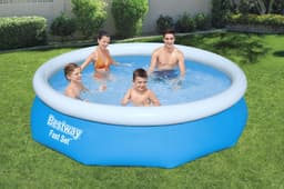 Piscine hors sol Piscine autoportante ronde Fast Set 305 x 76 cm avec filtration Bestway 2