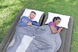 Camping et tente Matelas gonflable 2 places 188 x 99 x 25 cm lits jumeaux 3 en 1 Bestway 7