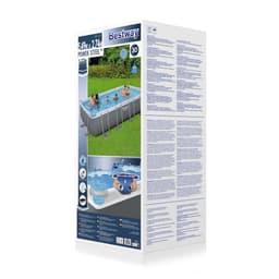 Piscine hors sol Piscine hors sol rectangle Power Steel 549 x 274 x 122 cm Bestway 5