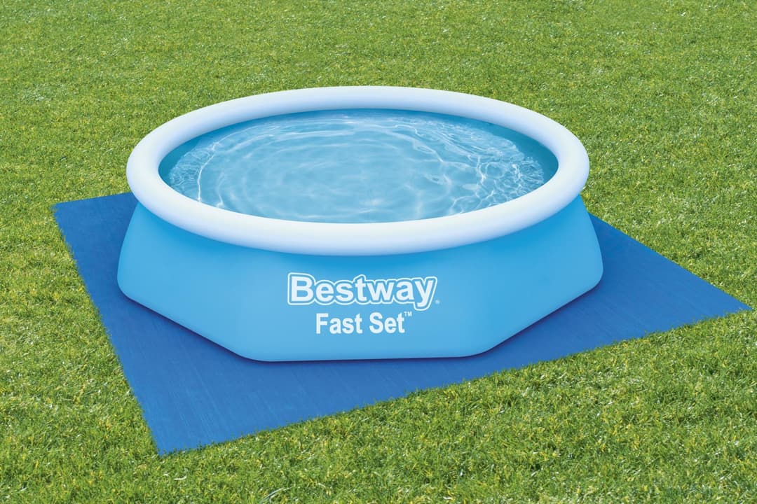 Accessoires Piscine Tapis de sol carré 274 x 274 cm pour piscine hors sol 244 x 244 cm Bestway 2