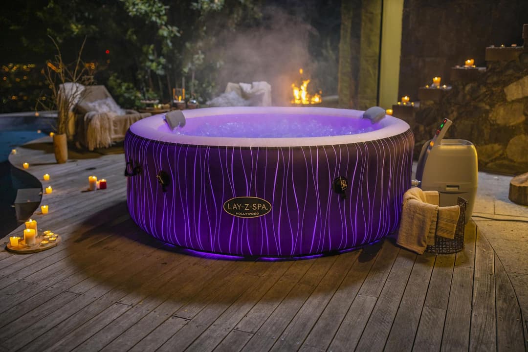 Spa Gonflable Spa gonflable rond Lay-Z-Spa Hollywood Airjet 4 - 6 personnes Bestway 3