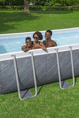 Piscine hors sol Piscine hors sol sans accessoire Power Steel rectangle 488x244x122cm Bestway 5