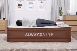 Matelas gonflables Lit gonflable 2 places 203 x 152 x 51 cm pompe électrique AlwayzAire Bestway 9