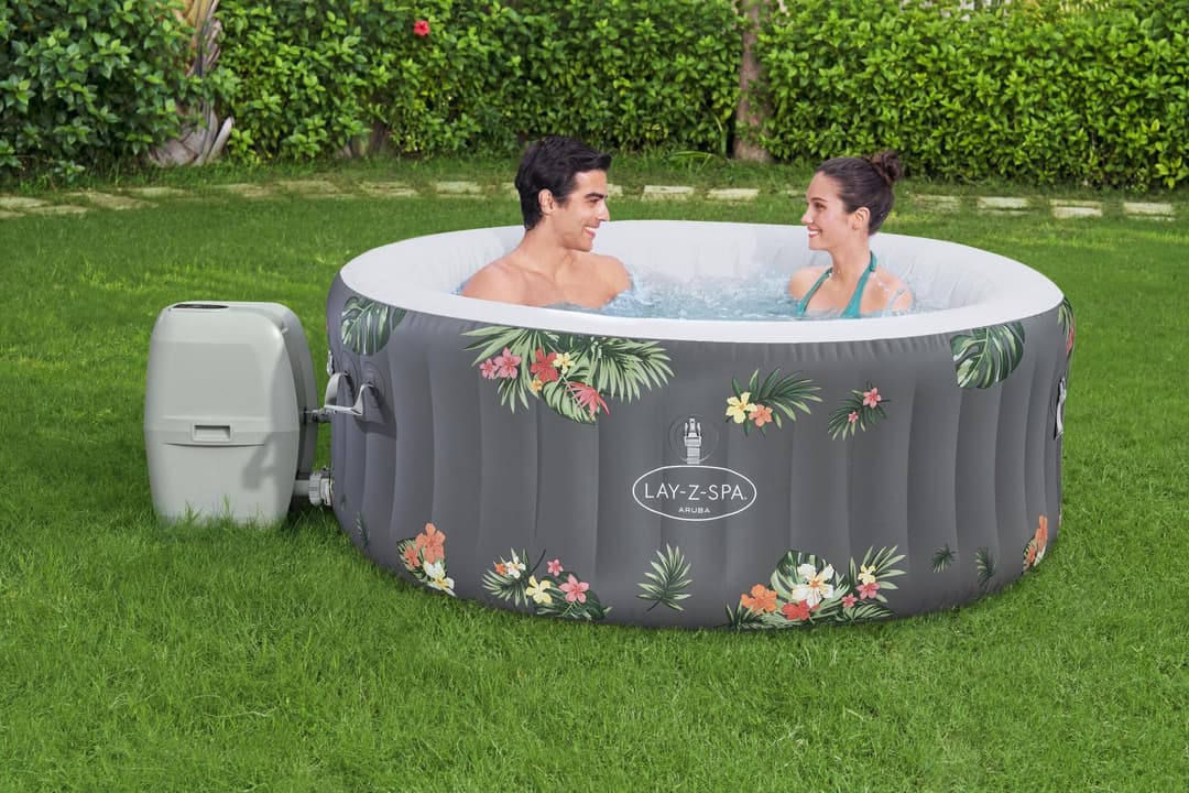 Spa Gonflable Spa gonflable rond Lay-Z-Spa Aruba Airjet 2 - 3 personnes Bestway 2