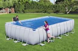Accessoires Piscine Bâche à bulles rectangle 703x366cm pour piscine 640x274cm ou 732x366cm Bestway 3