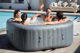 Spa Spa gonflable carré Lay-Z-Spa Hawaii Hydrojet Pro 4 - 6 personnes Bestway 2