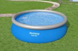 Piscine hors sol Piscine autoportante Fast Set ronde 457 x 122 cm avec accessoires Bestway 6