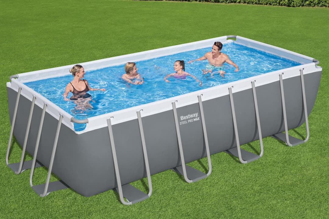 Piscine hors sol Piscine hors sol rectangulaire 488x244x122cm Steel Pro Max Bestway 2
