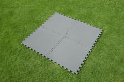 Accessoires Piscine Tapis de sol pour piscine 9 pièces de 50 x 50 cm gris Bestway 4