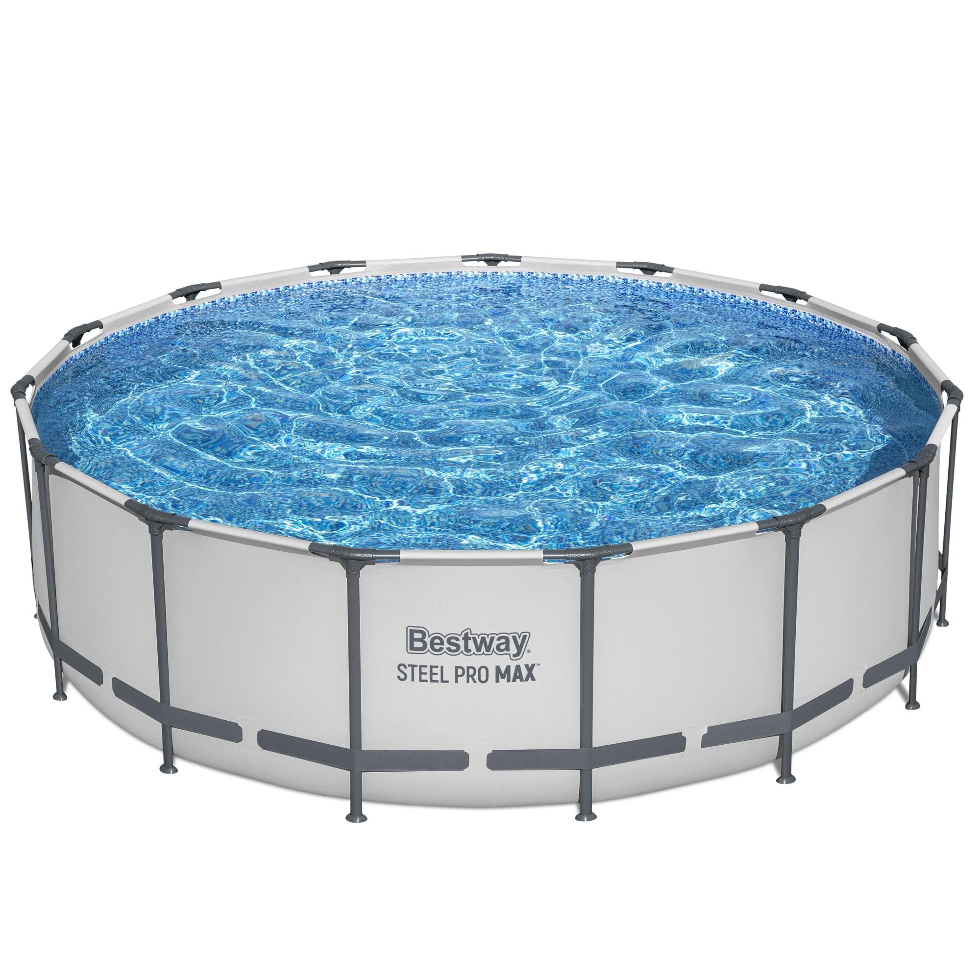 Piscine hors sol Piscine hors sol ronde sans accessoires 457x122 cm Steel Pro Max Bestway 1