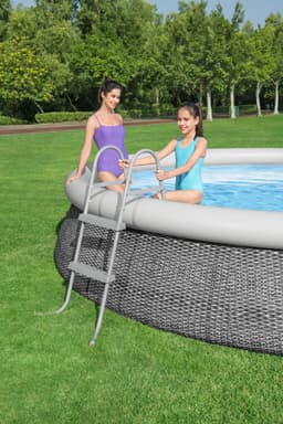 Accessoires Piscine Echelle pour piscine hors sol jusqu'à hauteur 84 cm - 2x2 marches Bestway 8