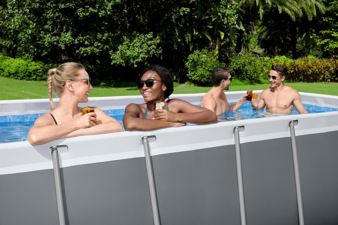 Piscine hors sol Piscine hors sol rectangle 412 x 201 x 122 cm Steel Pro Max Bestway 5