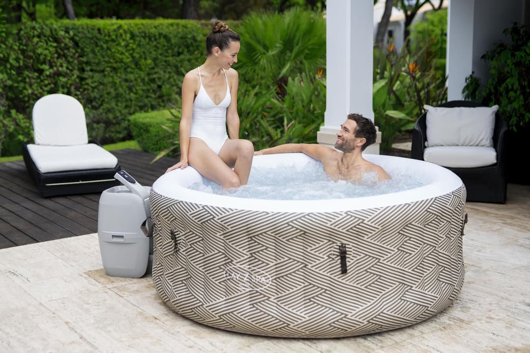 Spa Gonflable Spa gonflable rond Lay-Z-Spa Madrid Airjet 2 - 4 personnes Bestway 4