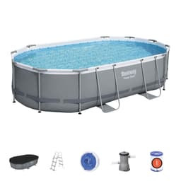 Piscine hors sol Piscine hors sol ovale Power Steel 488 x 305 x 107 cm avec accessoires Bestway 1