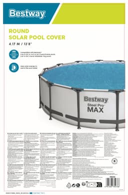 Accessoires Piscine Bâche solaire ronde Ø 417 cm pour piscine hors sol Ø 427 à 457 cm Bestway 7