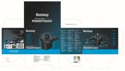 Pompe de gonflage Pompe à air électrique prise 220 V et allume-cigare PowerTouch Bestway 4