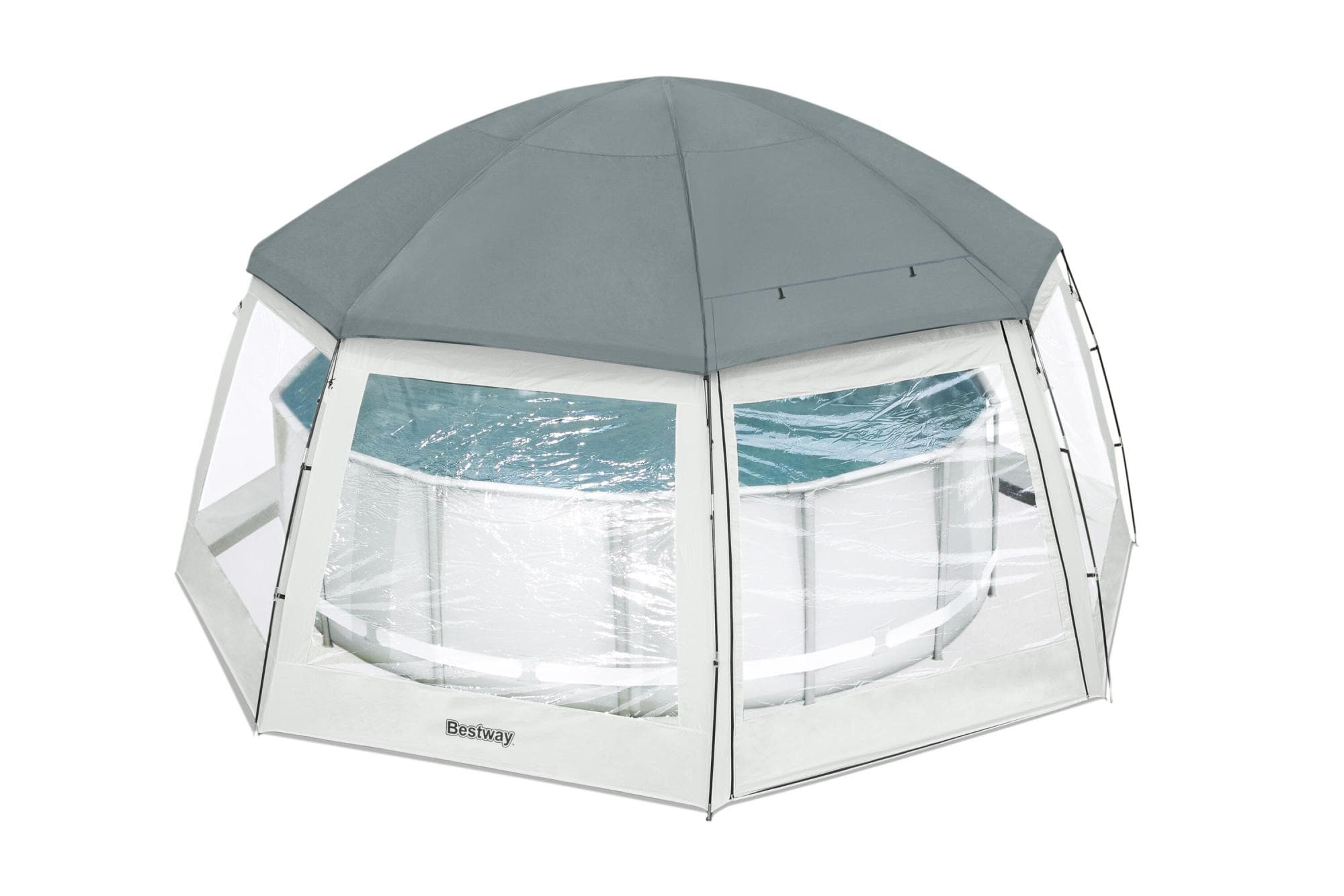 Accessoires Piscine Dôme de protection pour piscine hors sol rondes jusqu'à Ø 4,88m Bestway 1