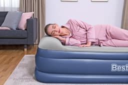 Matelas gonflables Lit gonflable 1 place 191 x 97 x 46 cm avec pompe électrique intégrée Bestway 9