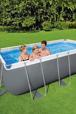 Piscine hors sol Piscine hors sol rectangle 412 x 201 x 122 cm Steel Pro Max Bestway 4