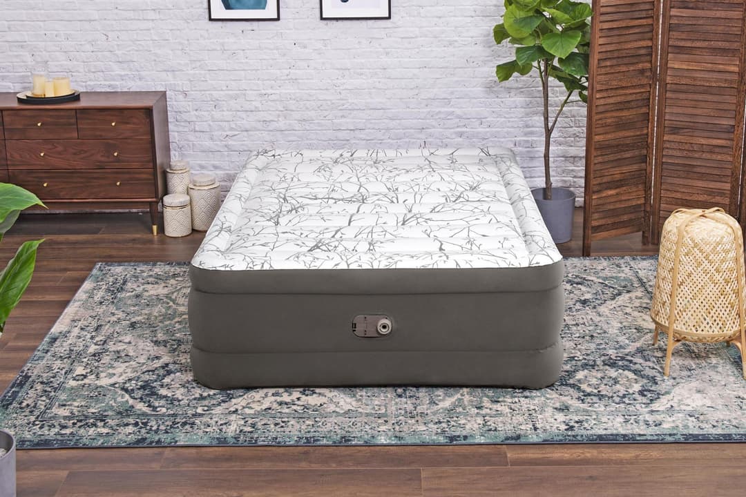 Matelas gonflables Lit gonflable 2 places 203 x 152 x 56 cm pompe électrique intégrée Bestway 3