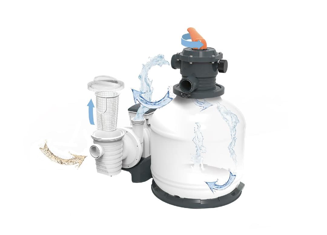 Accessoires Piscine Filtre à sable Bestway 8327 L/h, pompe 280 W 220-240V Bestway 3