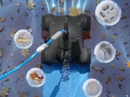 Robot piscine Robot piscine électrique Moly - nettoie fond plat et pentes - 28m² max Bestway 8