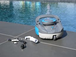 Robot piscine Robot piscine rechargeable Cristal - nettoyage fond plat - 10 m² max Bestway 7
