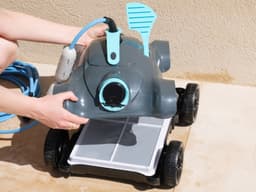 Robot piscine Robot piscine électrique Moly - nettoie fond plat et pentes - 28m² max Bestway 6