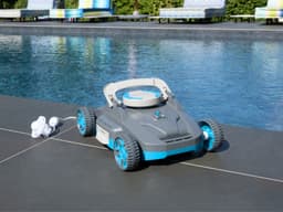 Robot piscine Robot piscine rechargeable Platine - nettoyage fond plat - 20 m² max Bestway 2