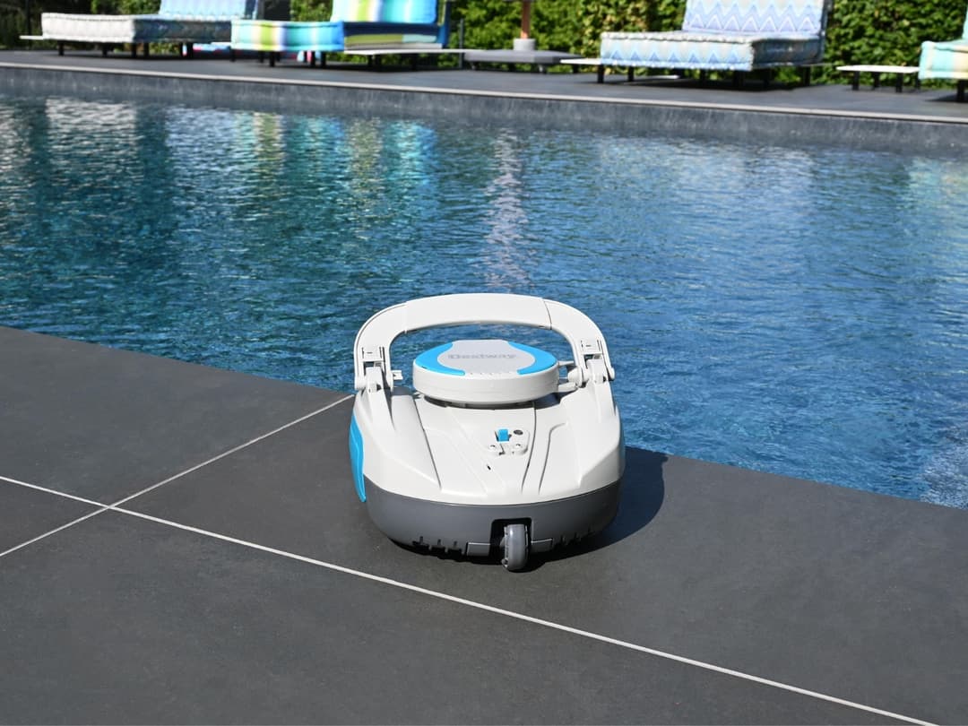 Robot piscine Robot piscine rechargeable Quartz - nettoyage fond plat - 10 m² max Bestway 2
