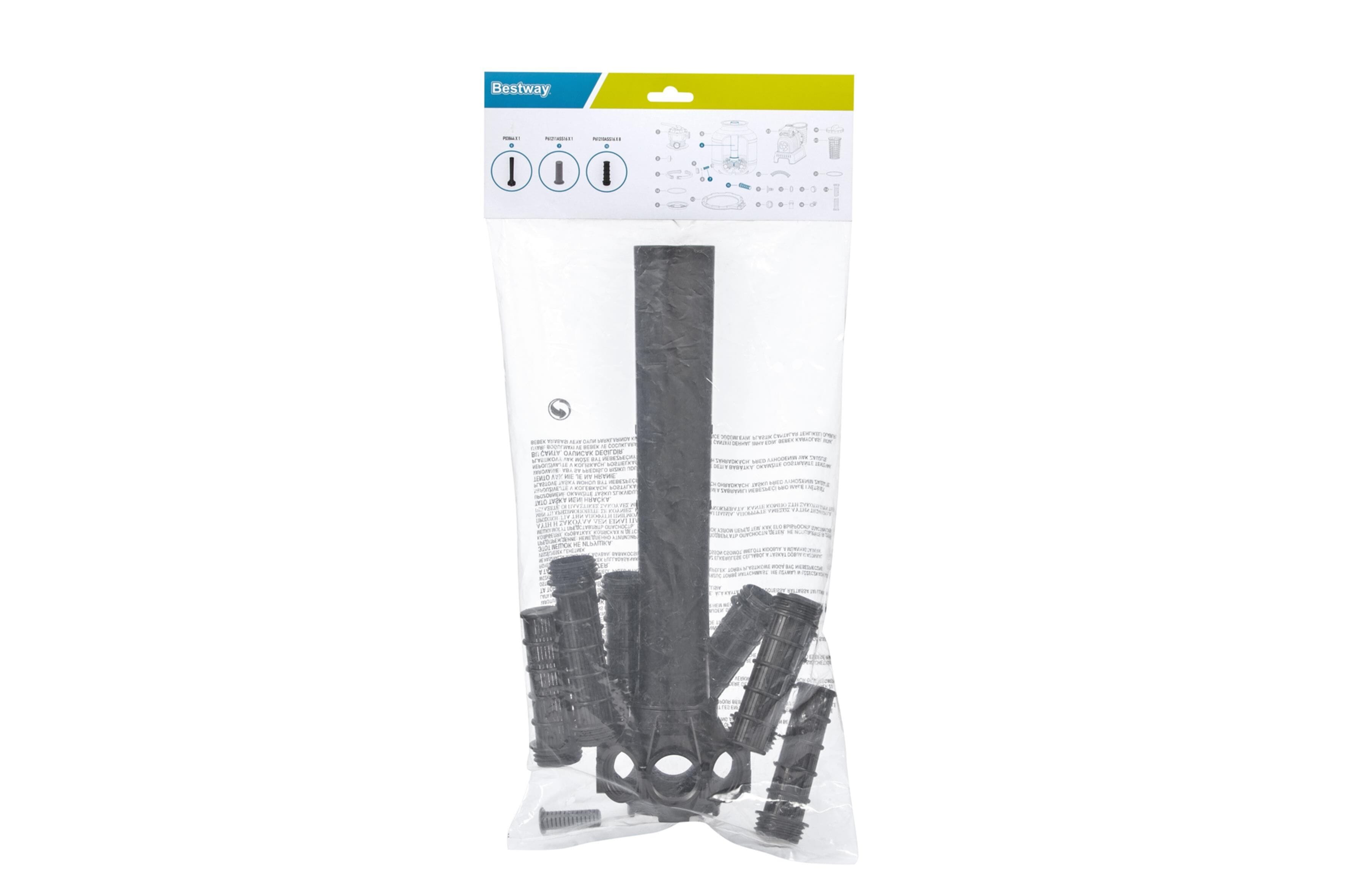 Pièces Détachées Kit Crepine pour filtres et tube central pour les systèmes de filtre à sable Flowclear™ Bestway® (58486, 58497) Bestway 1