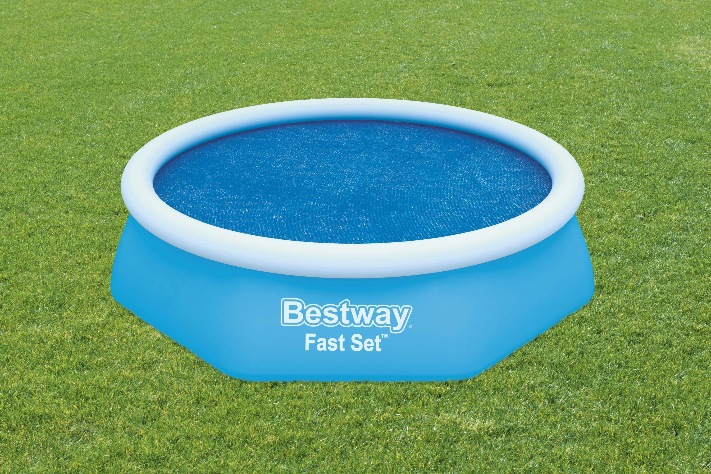 Accessoires piscine et spa Bâche à bulles ronde Ø  240 cm pour piscine hors sol Fast Set Ø 274 cm Bestway 1