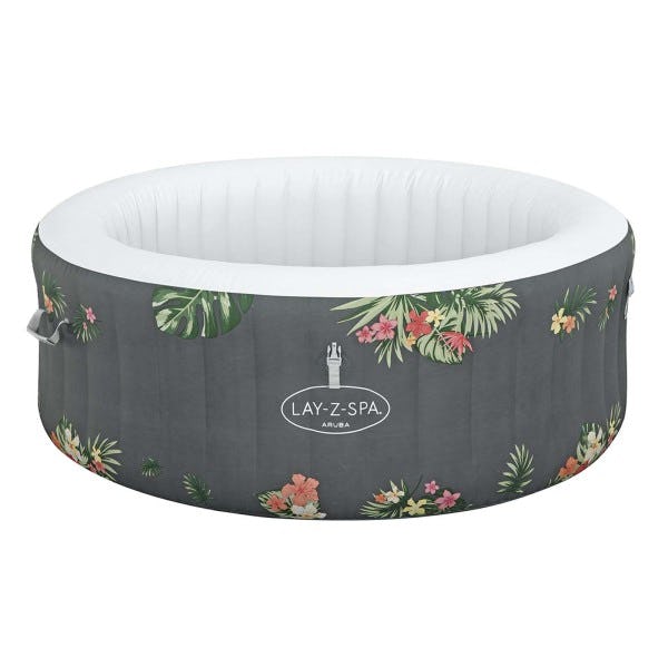 Pièces Détachées Liner spa de remplacement pour LAY-Z-SPA® Aruba Bestway® Ø 170 x 66 cm, design tropical hisbiscus (2022) Bestway 1