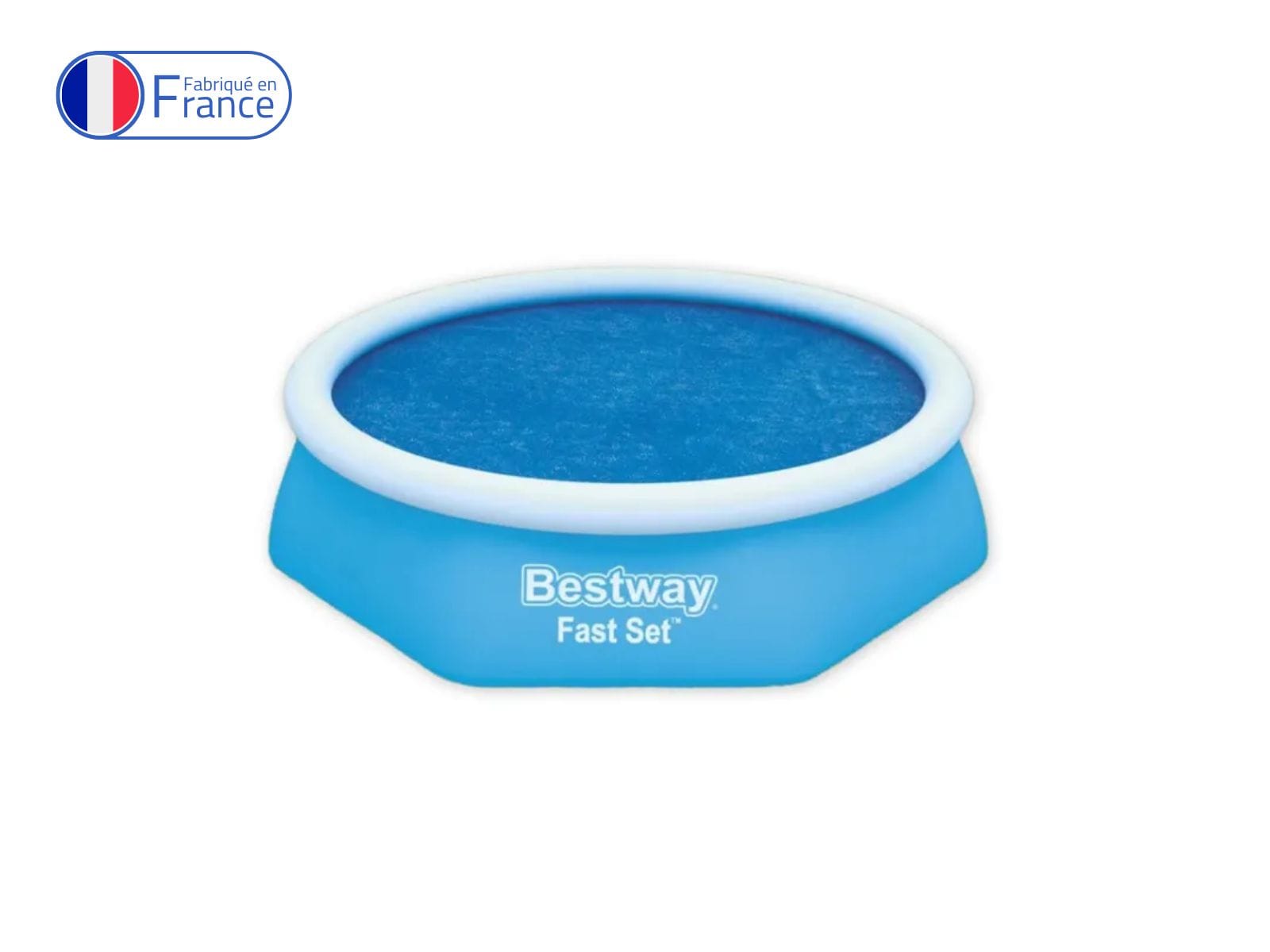 Accessoires Piscine Bâche à bulles ronde Ø 350cm pour piscine autoportante Fast Set Ø396cm Bestway 1
