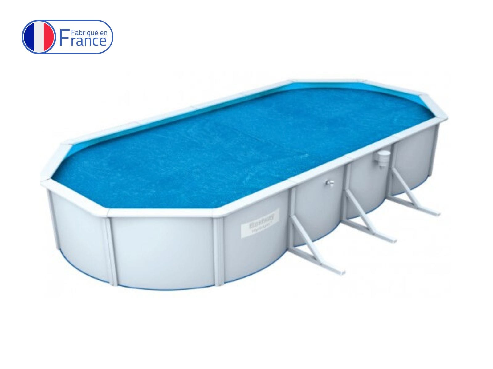 Accessoires piscine et spa Bâche à bulles ovale 600x350cm pour piscine Hydrium 610x360x120cm Bestway 1