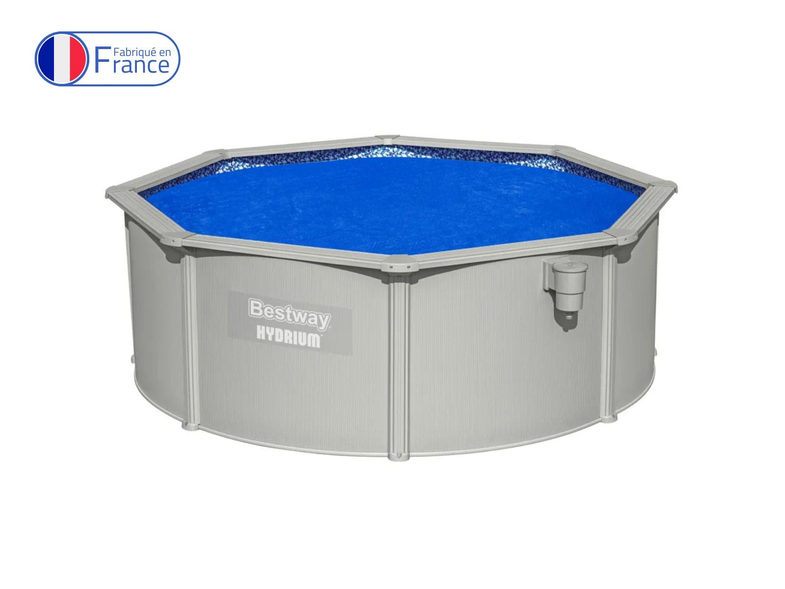 Accessoires Piscine Bâche à bulles ronde Ø 355cm pour piscine acier Hydrium Ø 366cm Bestway 1