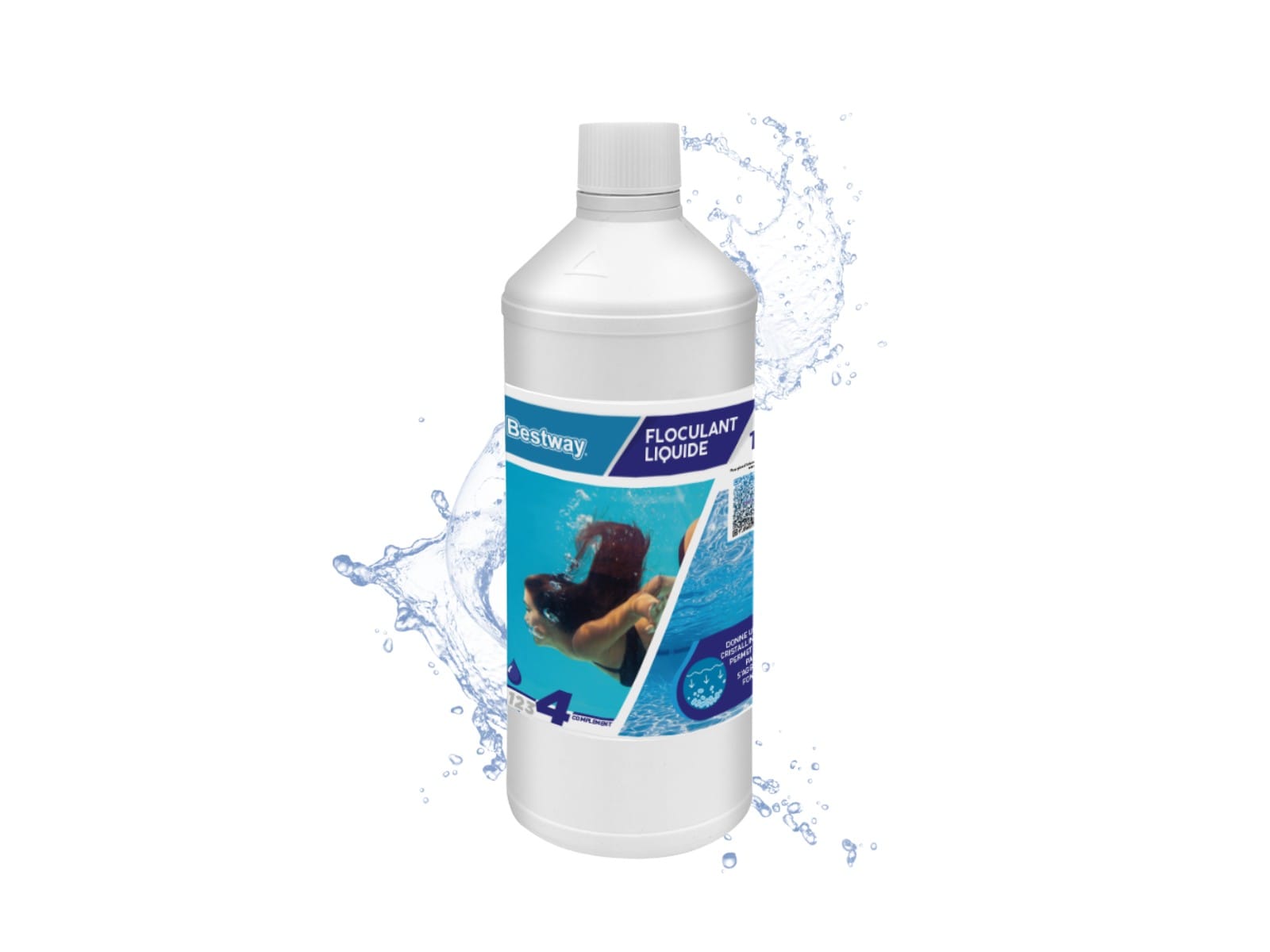 Accessoires Piscine Floculant Liquide -  1 Litre Bestway 1