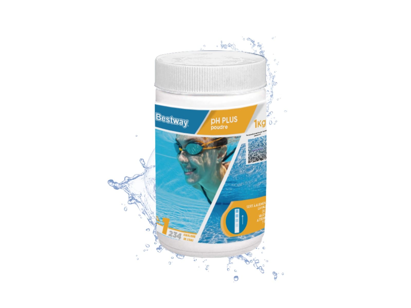 Accessoires Piscine Ph Plus 1Kg Poudre Bestway 1