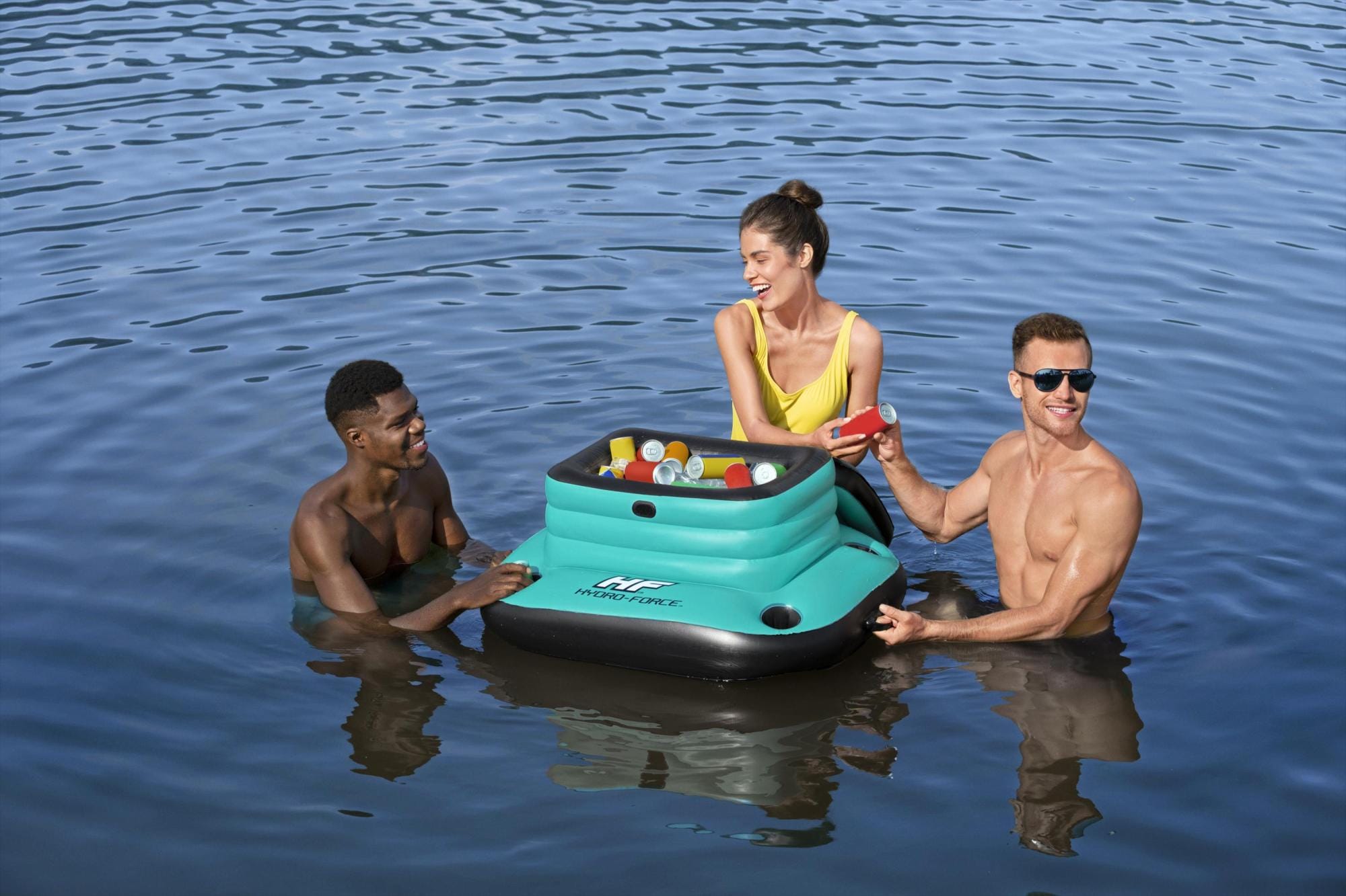 Camping et tente Glacière gonflable flottante isotherme 37.5 L Bestway 2