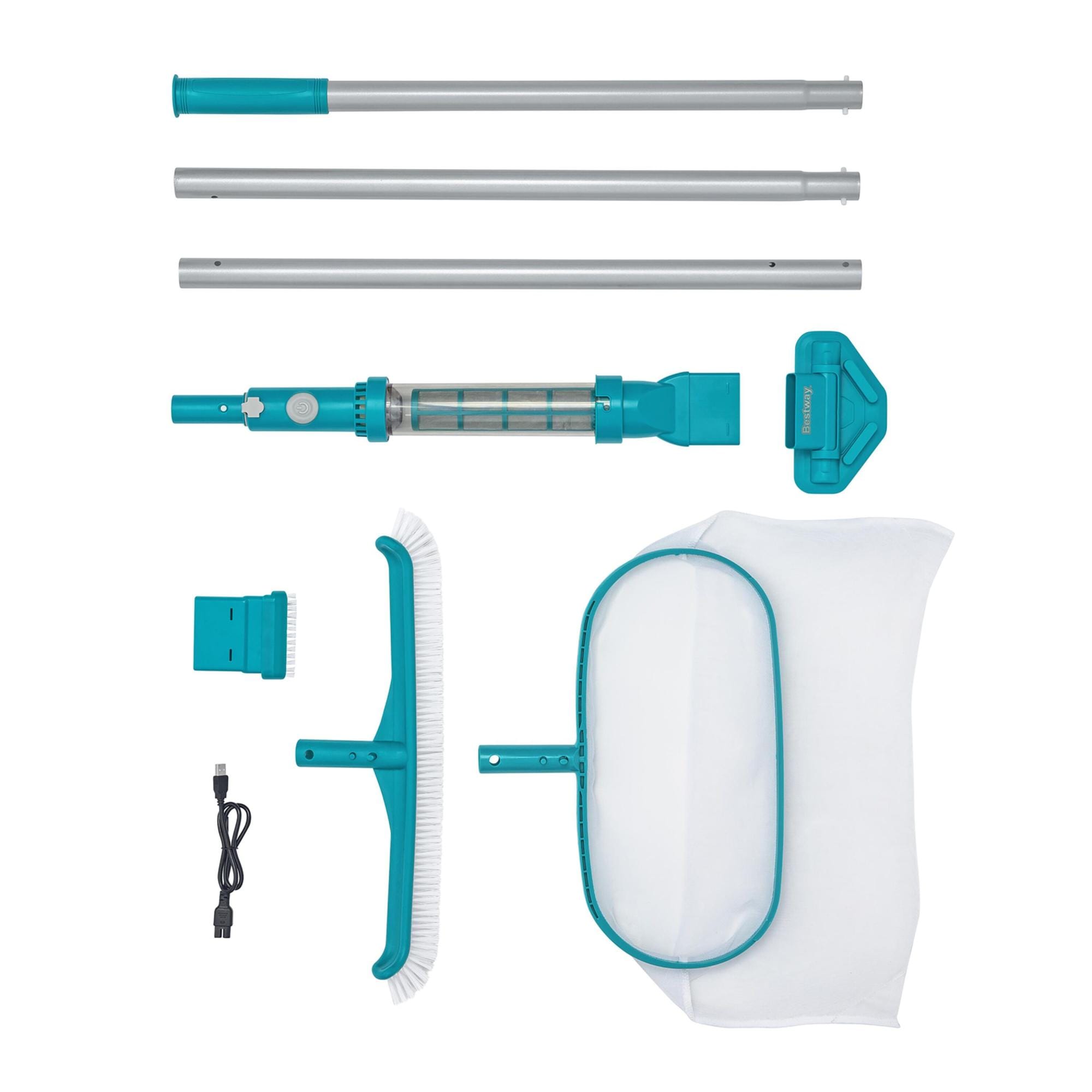 Accessoires Piscine Kit entretien piscine avec aspirateur et épuisette AquaSurge Bestway 1