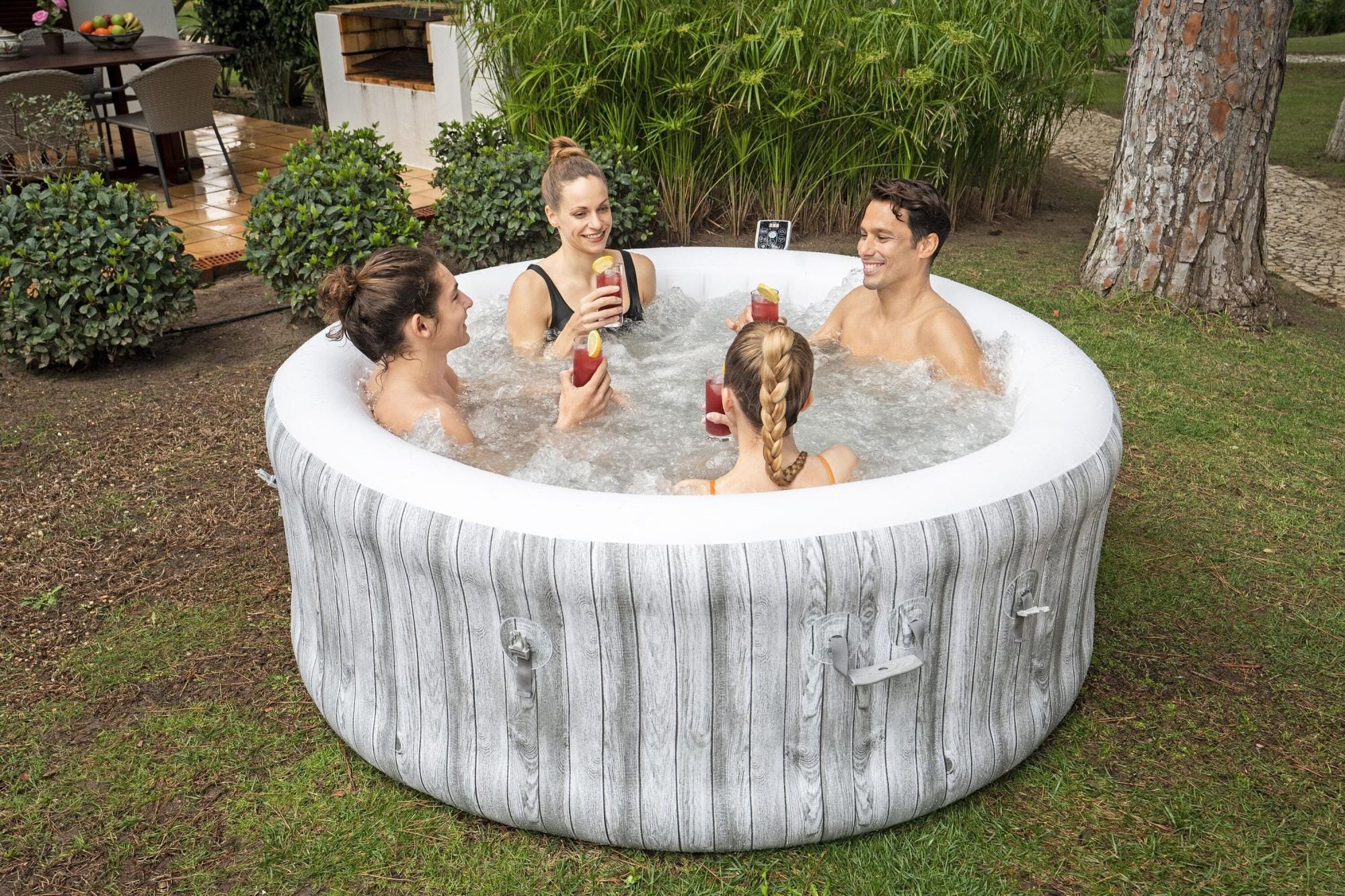 Spa Gonflable Spa gonflable rond Lay-Z-Spa Fiji Airjet 2 - 4 personnes Bestway 1